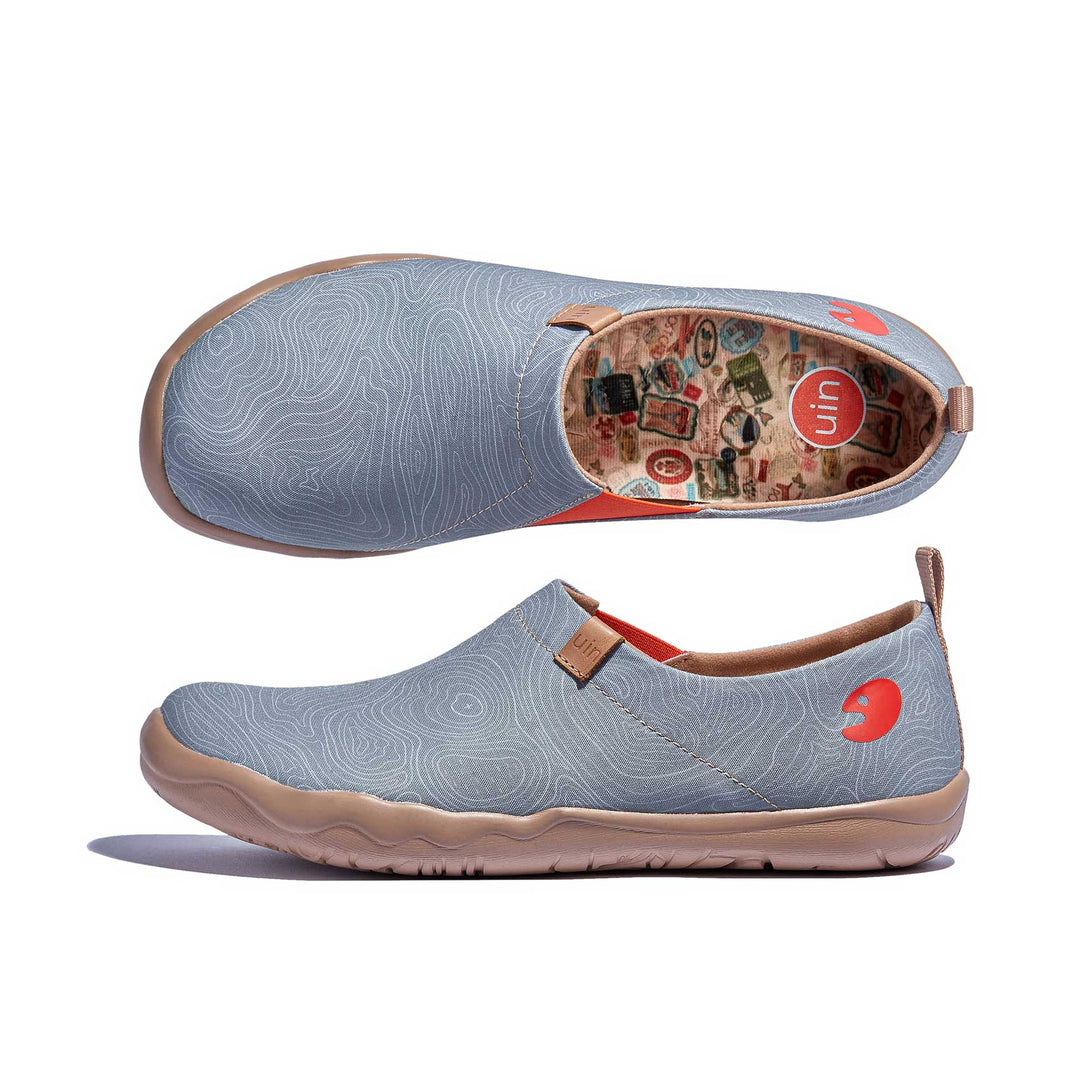 UIN Men Limestone Toledo I Men Canvas loafers