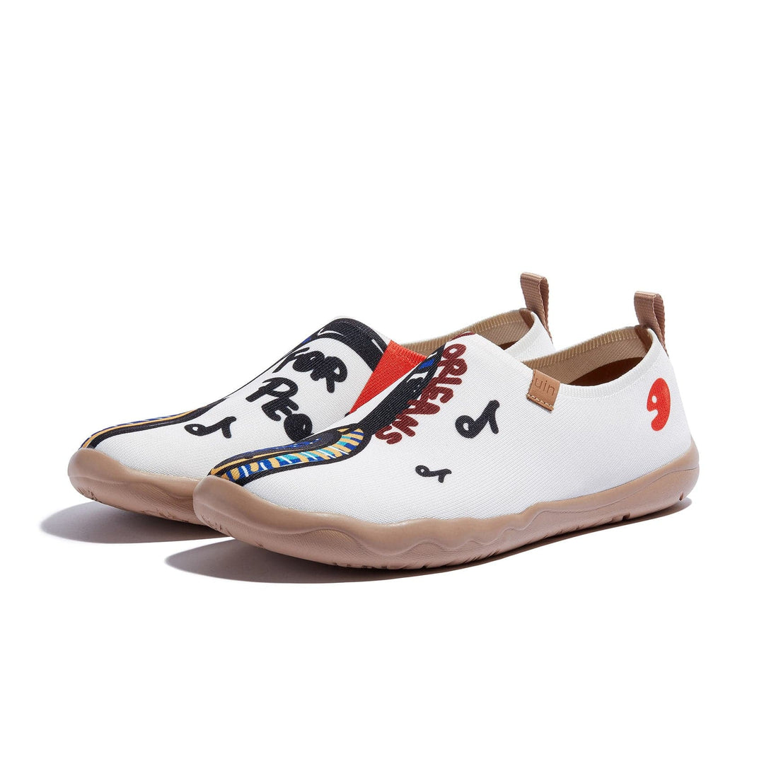 UIN Men Nobody Can Deny Music Toledo I Men Canvas loafers