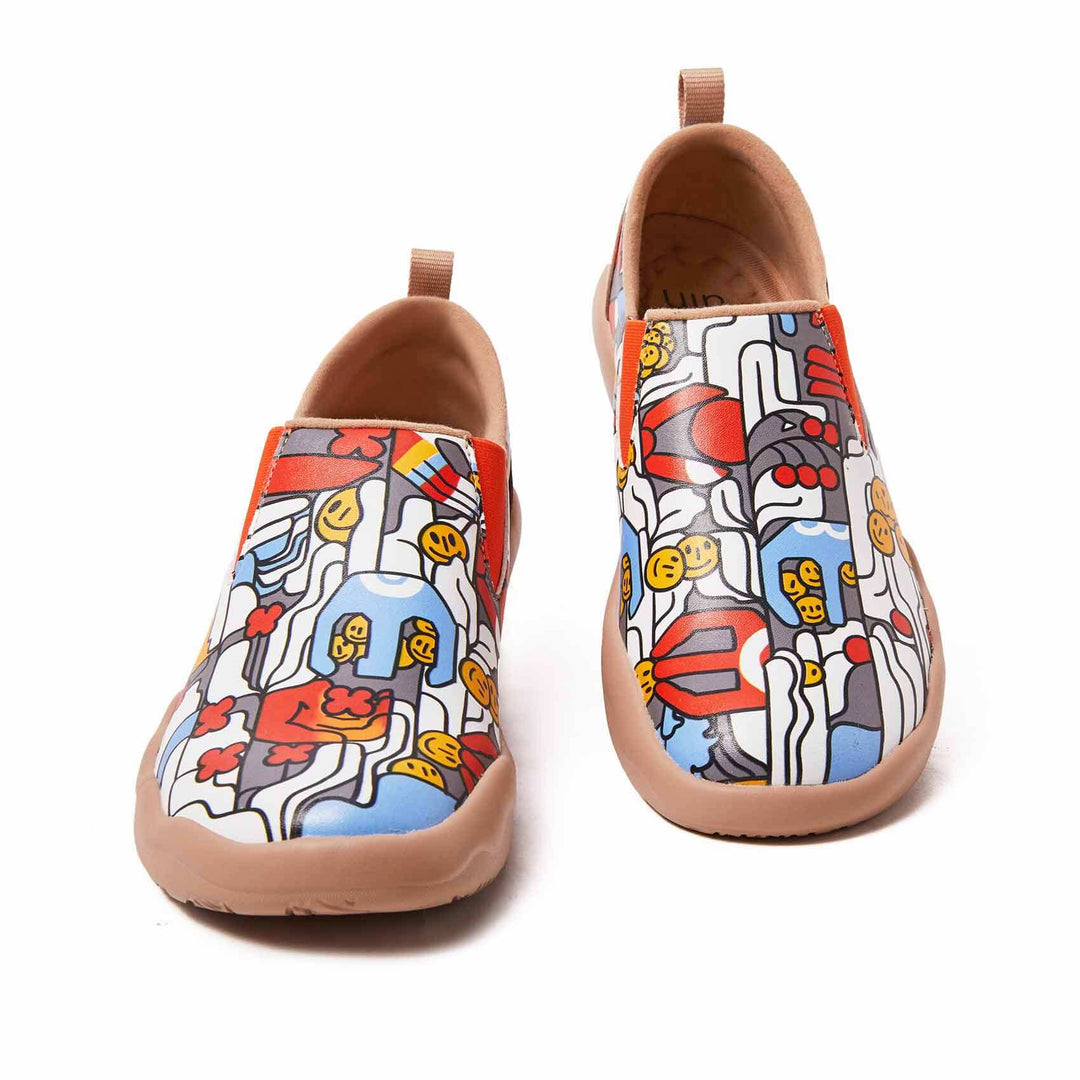 UIN Men (Pre-sale) Claw Your Smile Men Canvas loafers