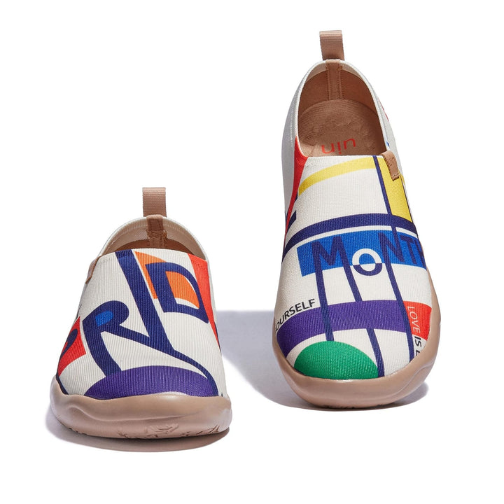 UIN Men Proud of Love Toledo I Men Canvas loafers