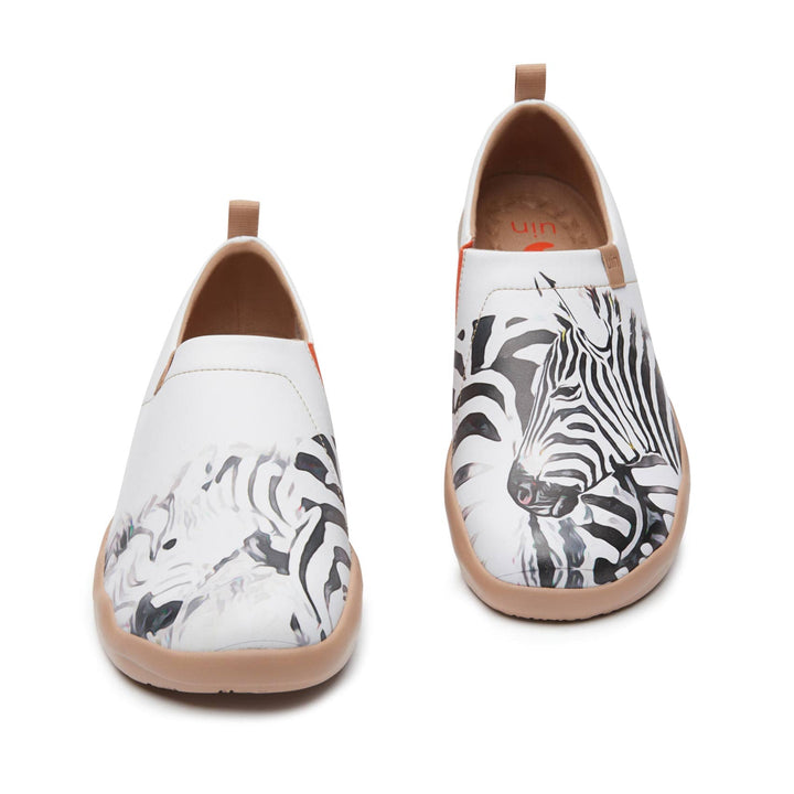 UIN Footwear Men Psychedelic Zebra Toledo II Men Canvas loafers