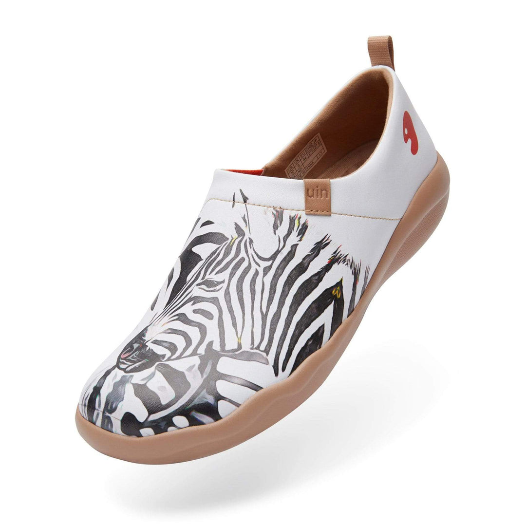 UIN Footwear Men Psychedelic Zebra Toledo II Men Canvas loafers