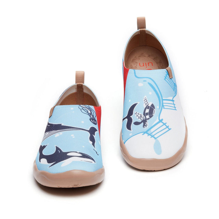 UIN Men Tears of Whales Toledo I Men Canvas loafers