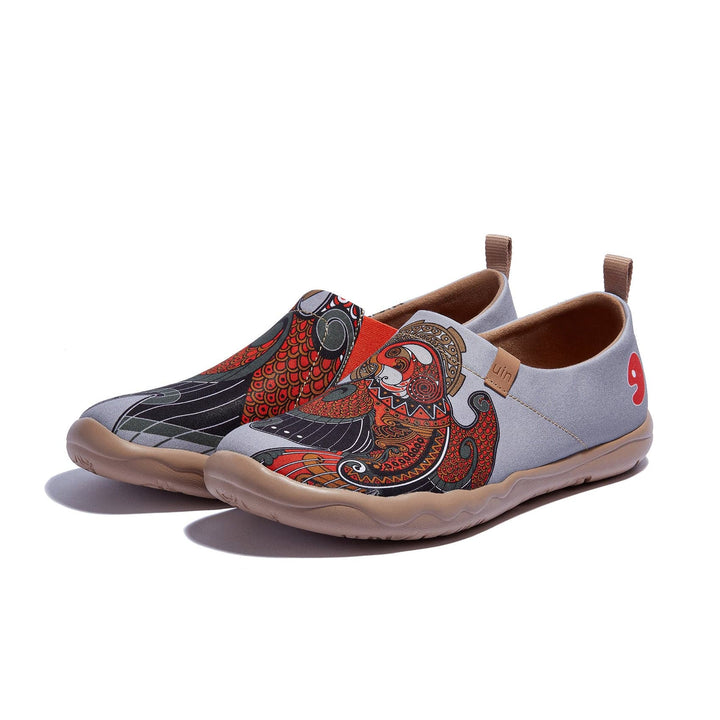 UIN Men The Flame Falcon Toledo I Men Canvas loafers