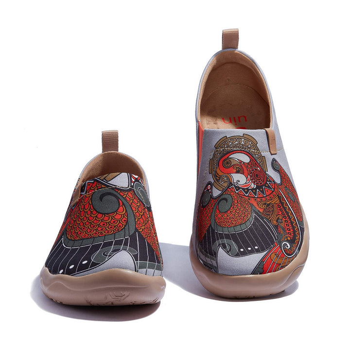 UIN Men The Flame Falcon Toledo I Men Canvas loafers