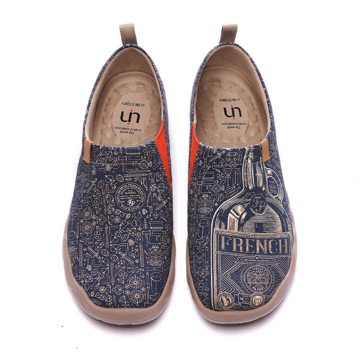 UIN Footwear Men Wine Not? Canvas loafers