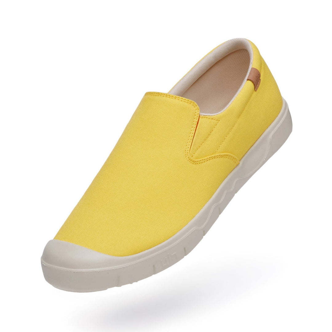 UIN Men Yellow Maize Cardiz I Men Canvas loafers