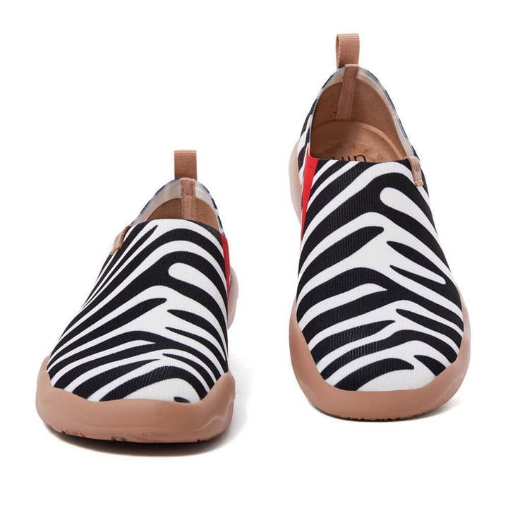 UIN Men Zebra Men Canvas loafers