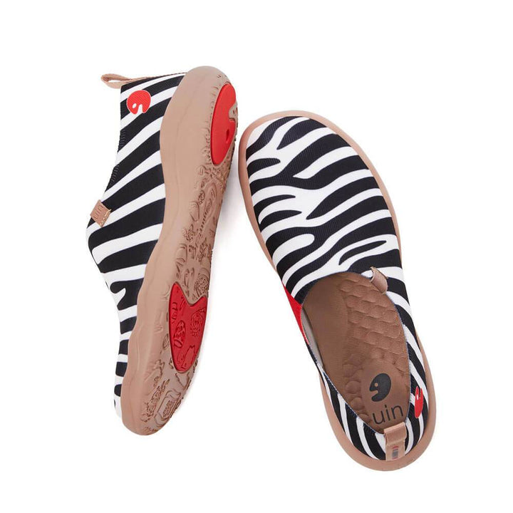 UIN Men Zebra Men Canvas loafers