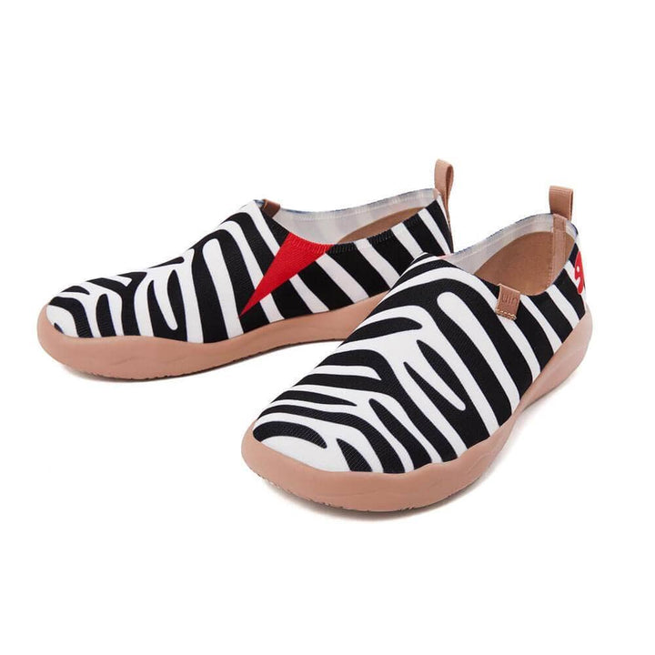 UIN Men Zebra Men Canvas loafers