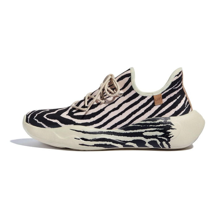 UIN Men Zebra-Stripe San Sebastian II Men Canvas loafers