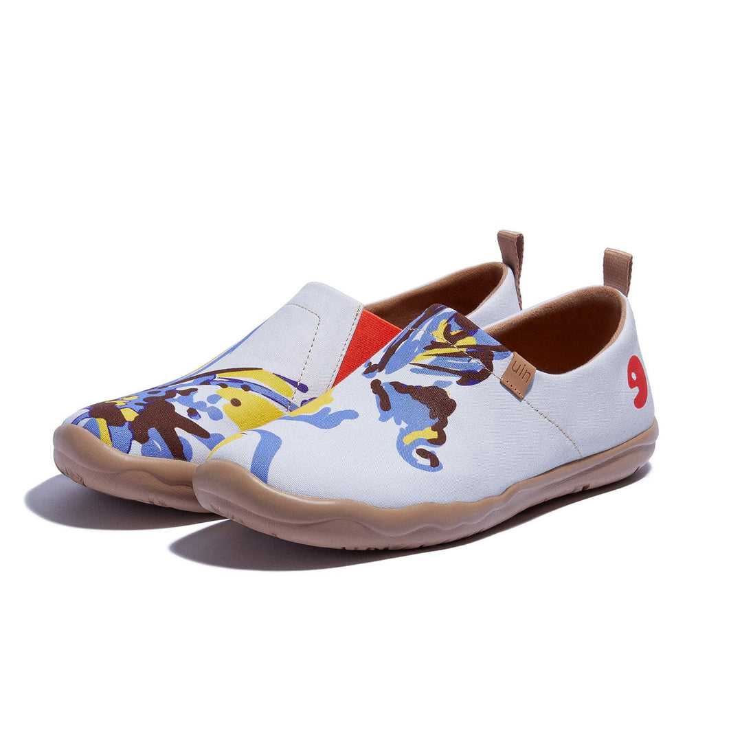 UIN Women Butterfly Haunting Toledo I Women Canvas loafers