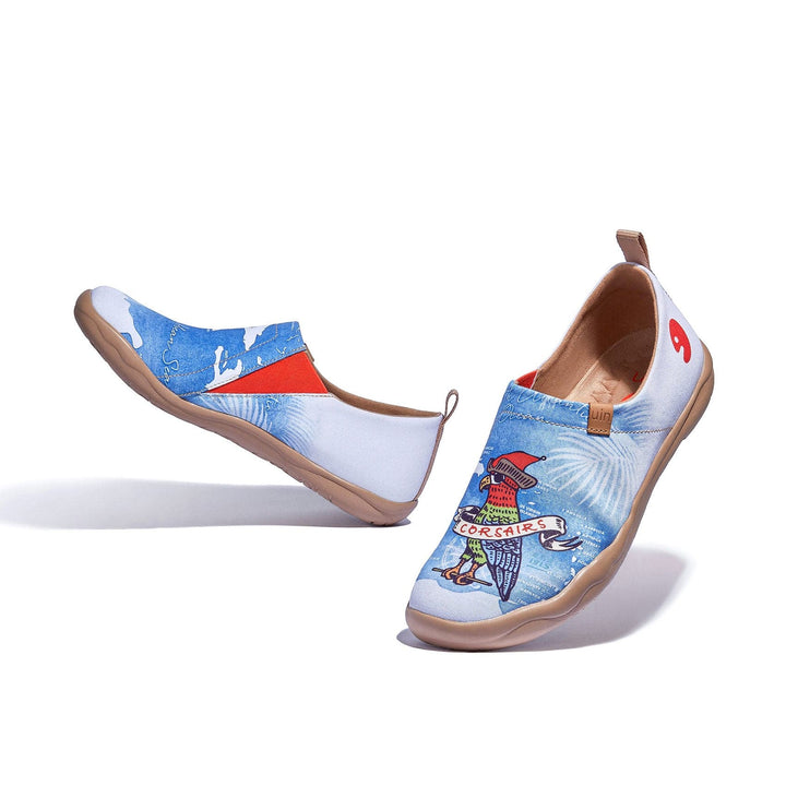 UIN Women Captain Parrot Toledo I Women Canvas loafers