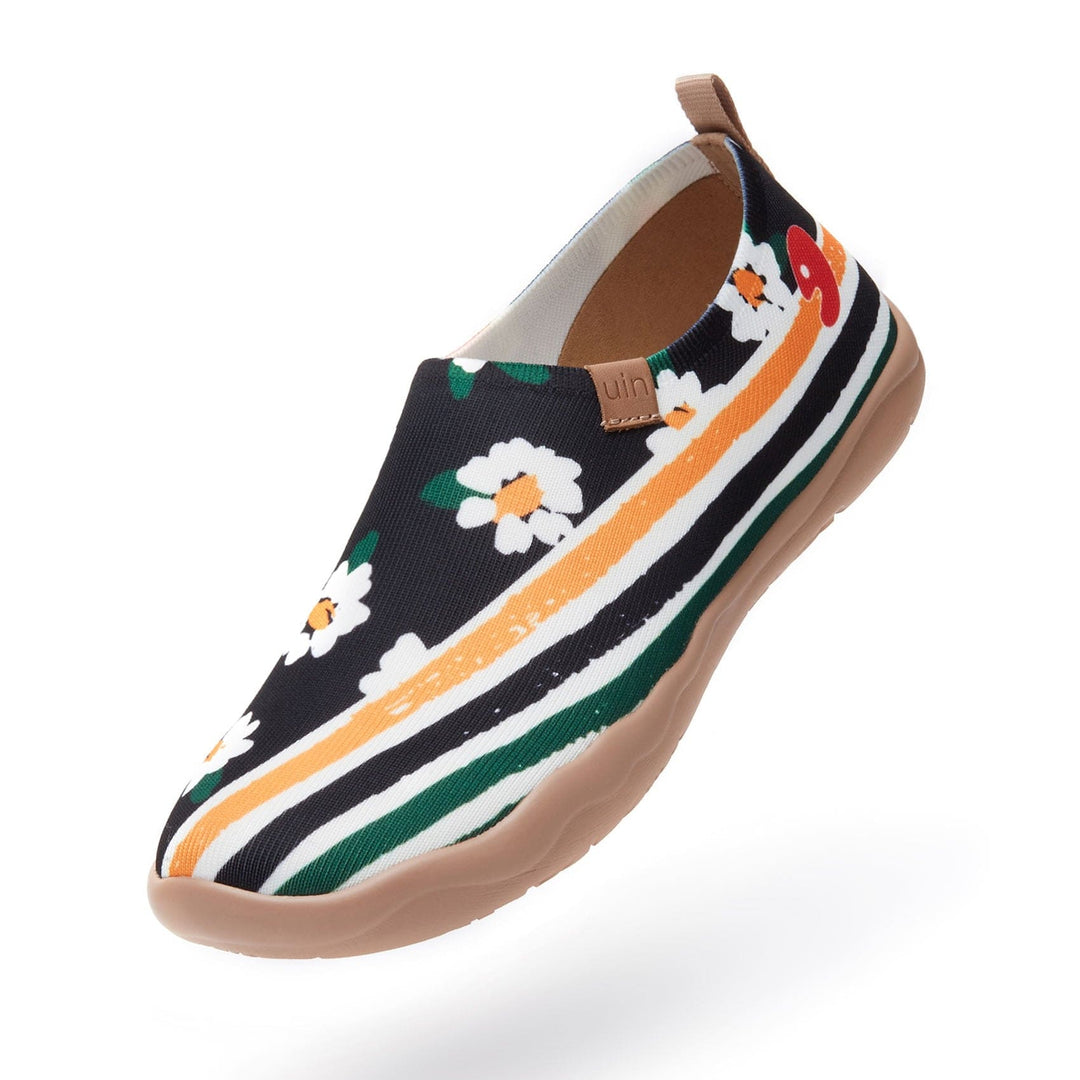 UIN Women Daisy Stripes Toledo I Women Canvas loafers