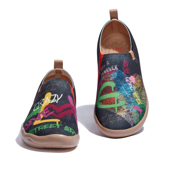 UIN Women Dimensions of Love Toledo I Women Canvas loafers