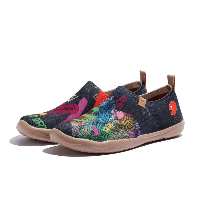 UIN Women Dimensions of Love Toledo I Women Canvas loafers