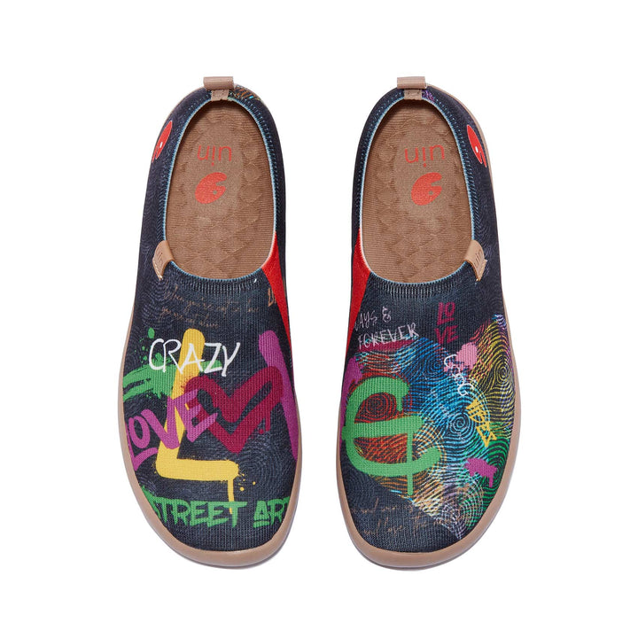 UIN Women Dimensions of Love Toledo I Women Canvas loafers