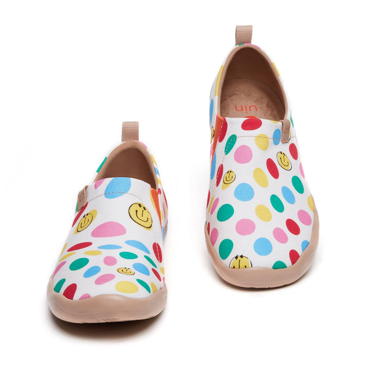 UIN Women Dotted Joy Toledo I Women Canvas loafers