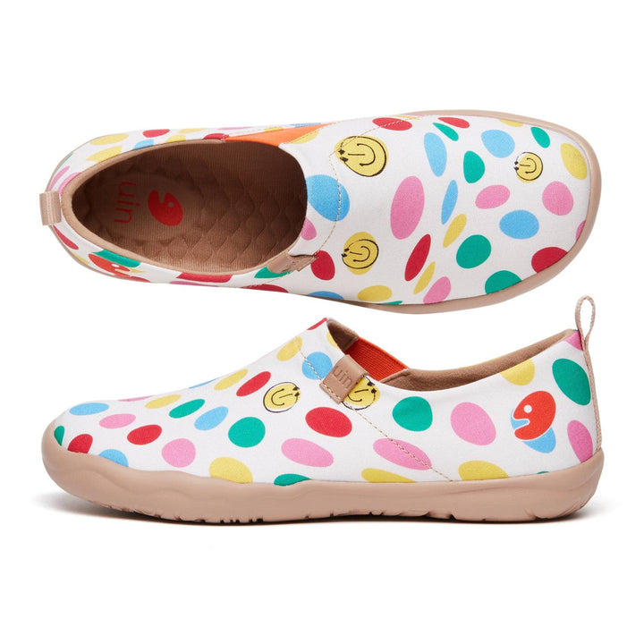 UIN Women Dotted Joy Toledo I Women Canvas loafers