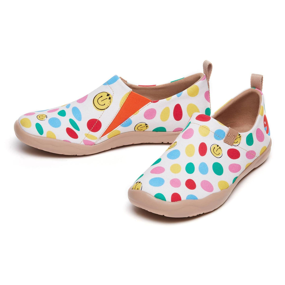 UIN Women Dotted Joy Toledo I Women Canvas loafers