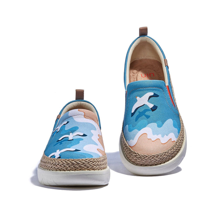 UIN Women Flying by Sea Tarragona I Women Canvas loafers