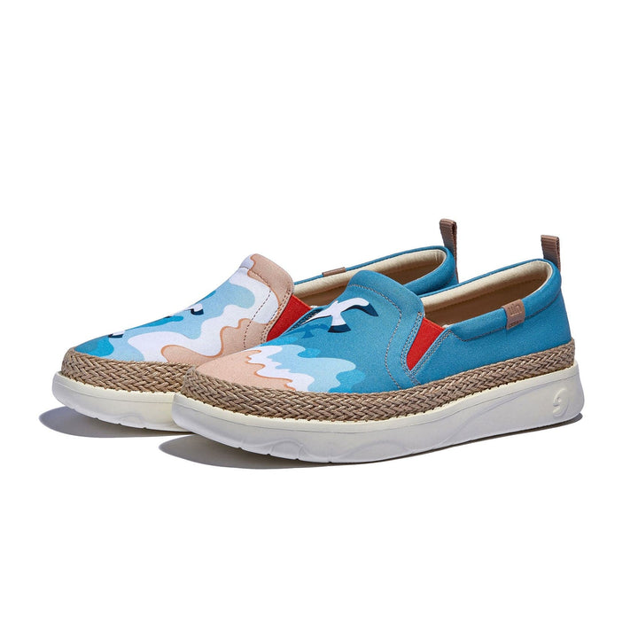 UIN Women Flying by Sea Tarragona I Women Canvas loafers