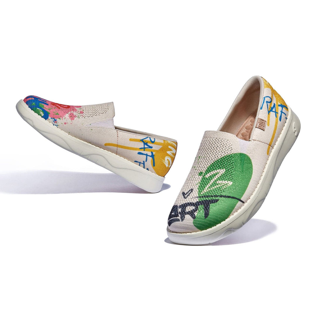 UIN Women Graffiti Youth Tarragona II Women Canvas loafers