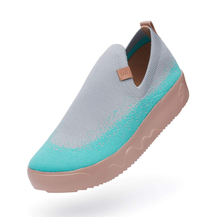 UIN Women Grey Spray Fuerteventura I Women Canvas loafers