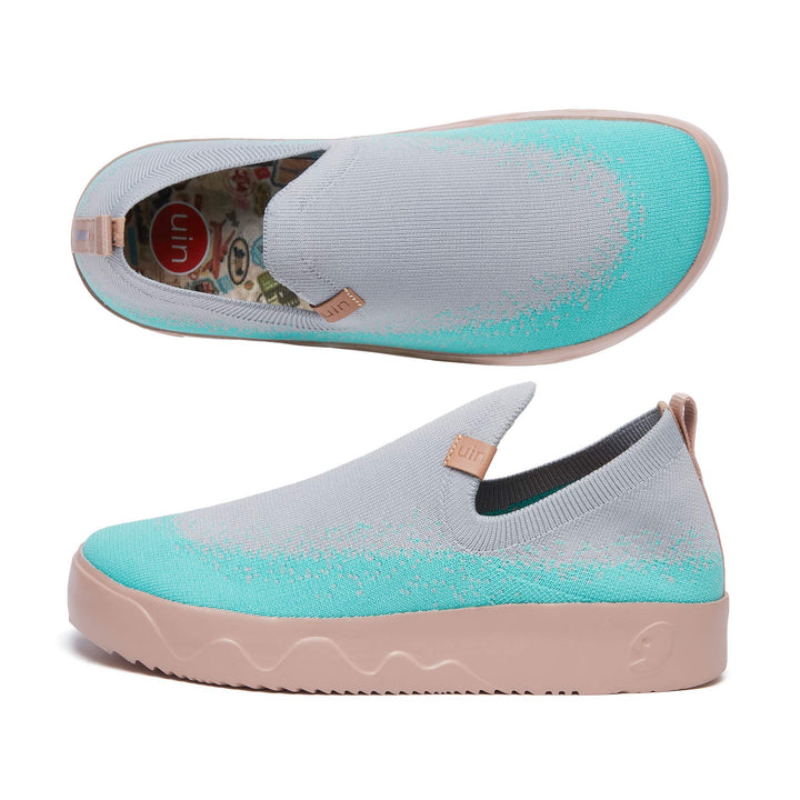 UIN Women Grey Spray Fuerteventura I Women Canvas loafers