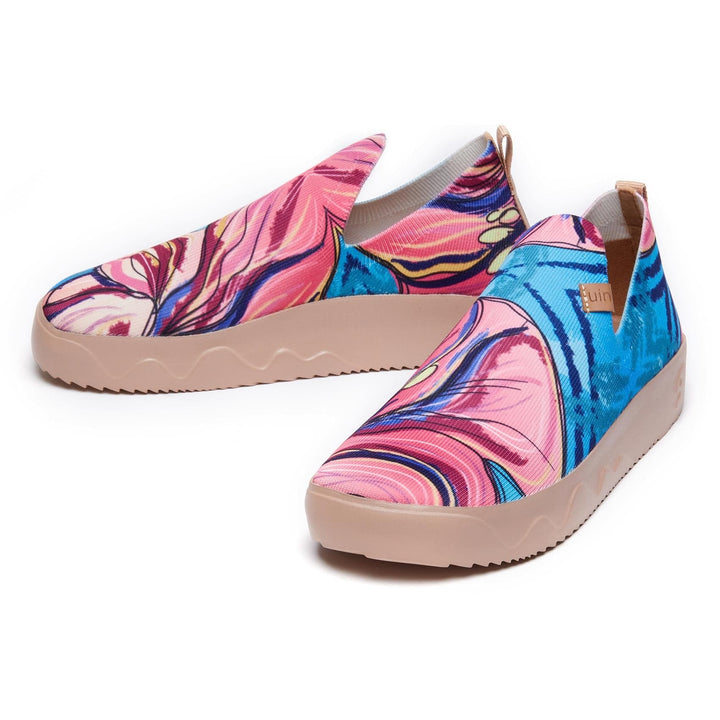 UIN Women Lily Blossom Fuerteventura I Women Canvas loafers