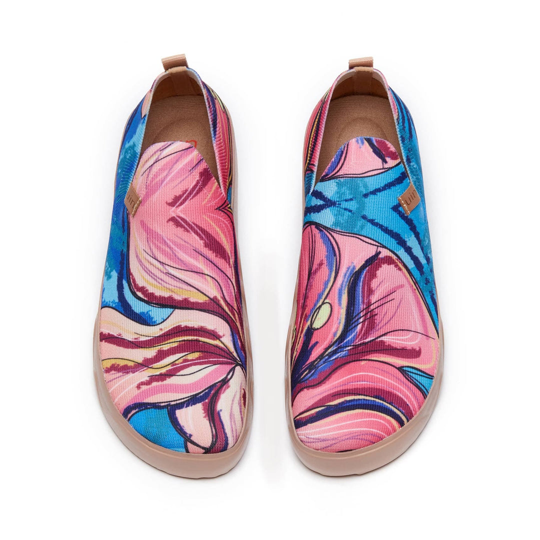 UIN Women Lily Blossom Fuerteventura I Women Canvas loafers