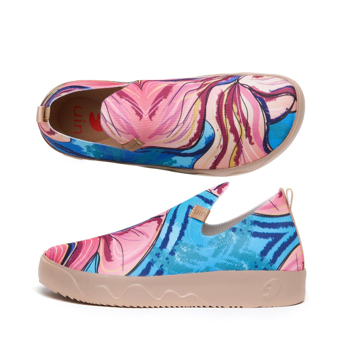 UIN Women Lily Blossom Fuerteventura I Women Canvas loafers