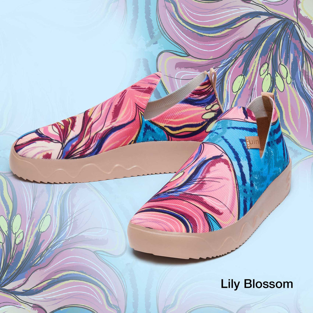 UIN Women Lily Blossom Fuerteventura I Women Canvas loafers