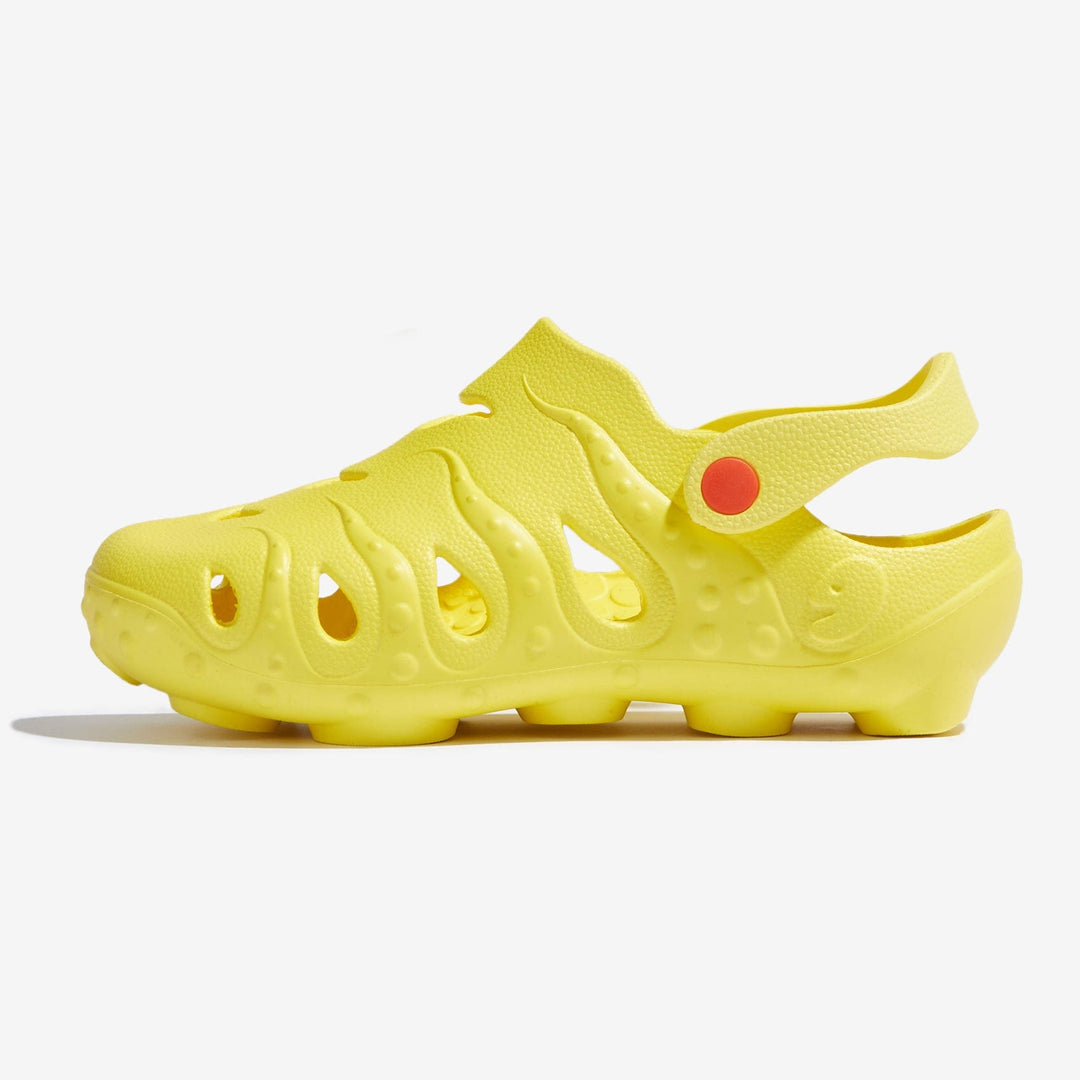 UIN Women Maize Yellow Octopus I Women Canvas loafers