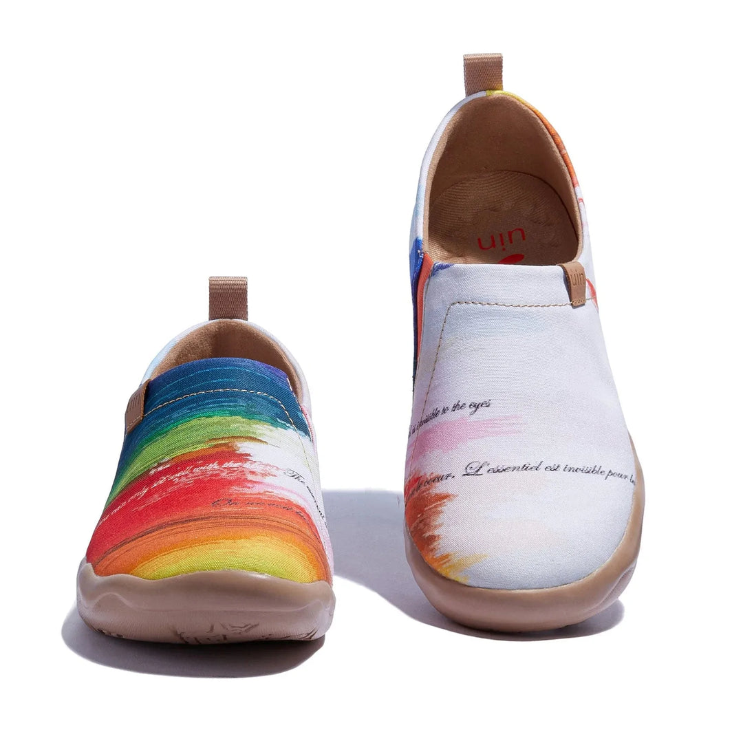 UIN Women Meet the Rainbow Toledo I Women Canvas loafers