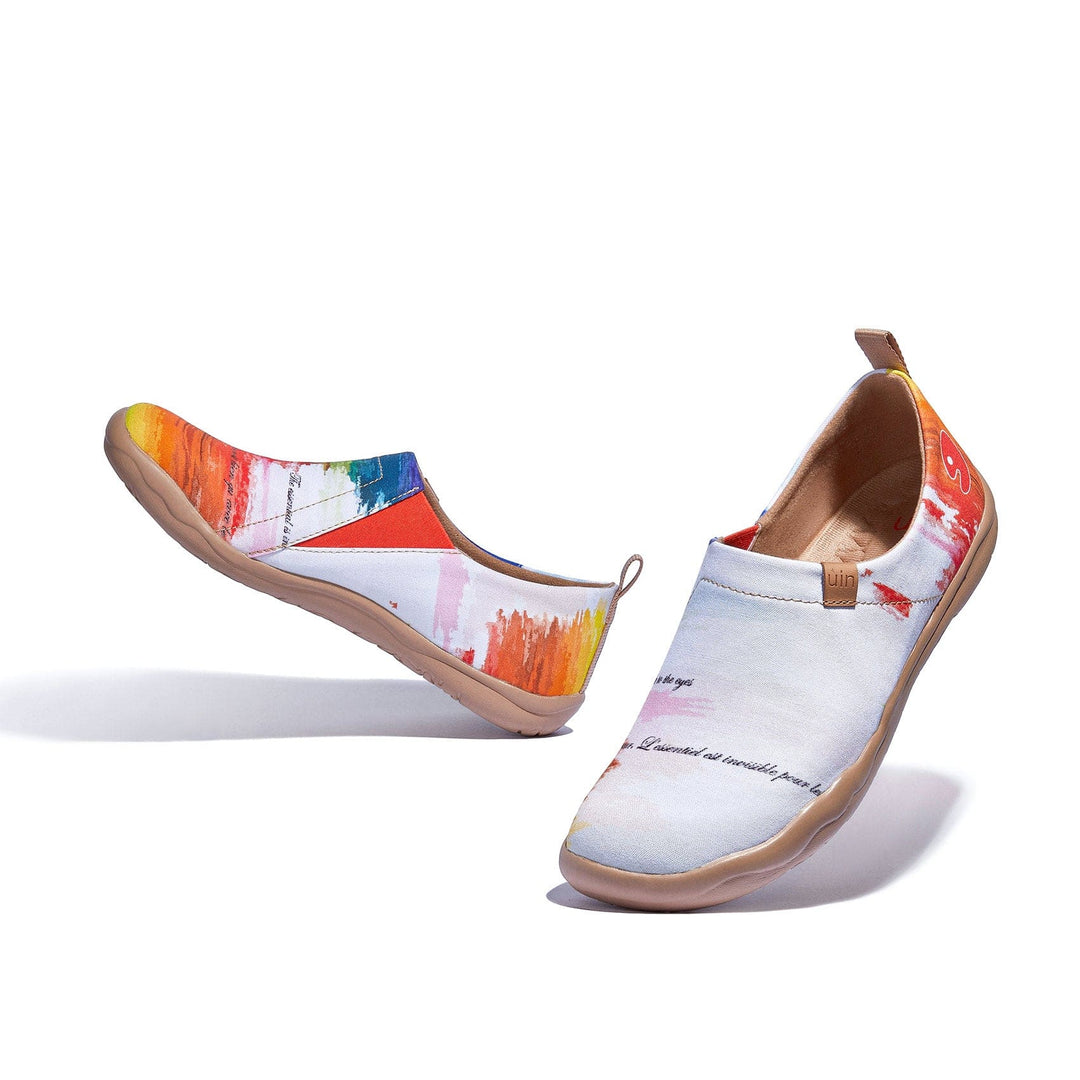 UIN Women Meet the Rainbow Toledo I Women Canvas loafers