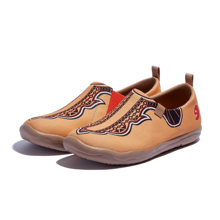 UIN Women Middle Eastern Symbols Toledo I Women Canvas loafers