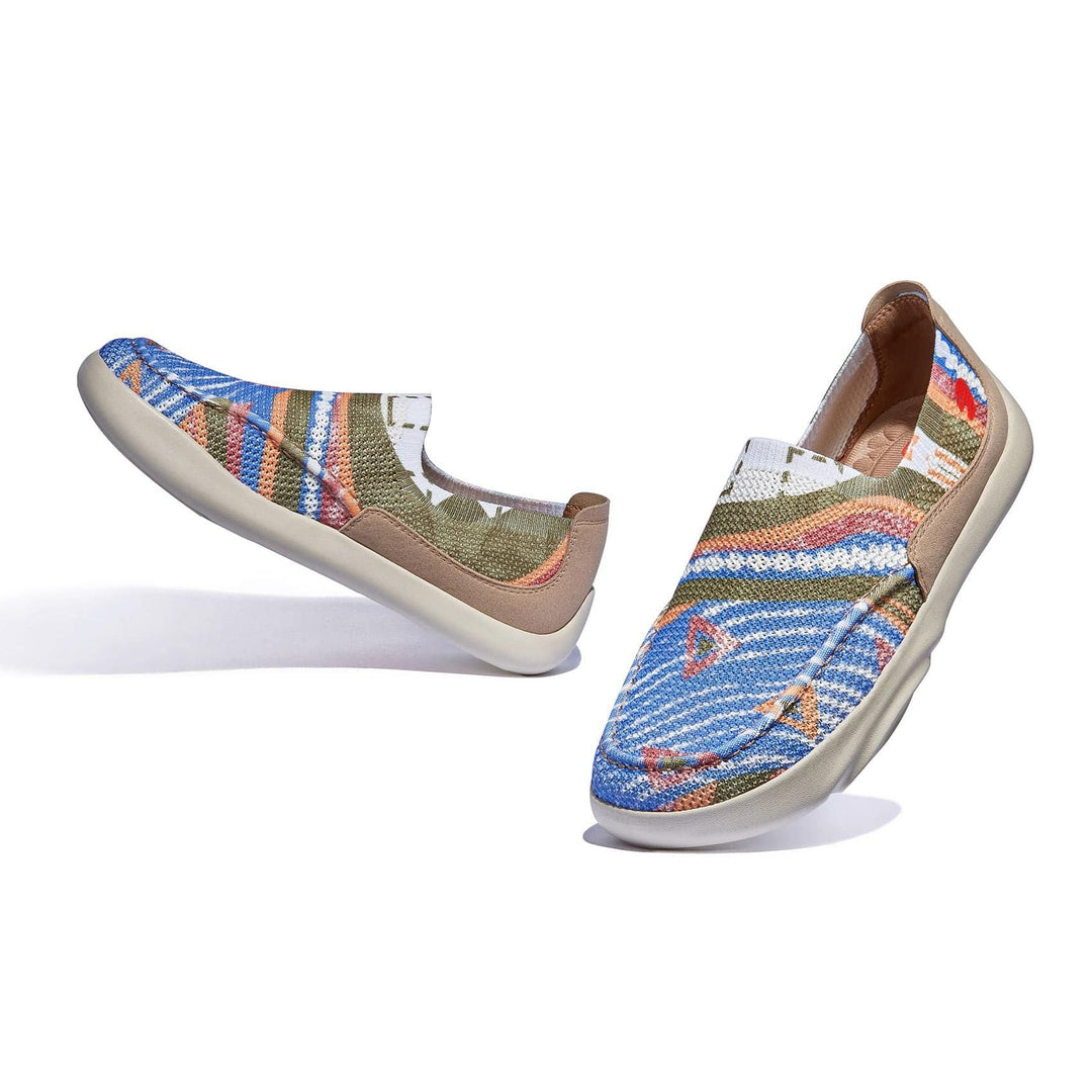 UIN Women Morandi Ocean Mojacar I Women Canvas loafers