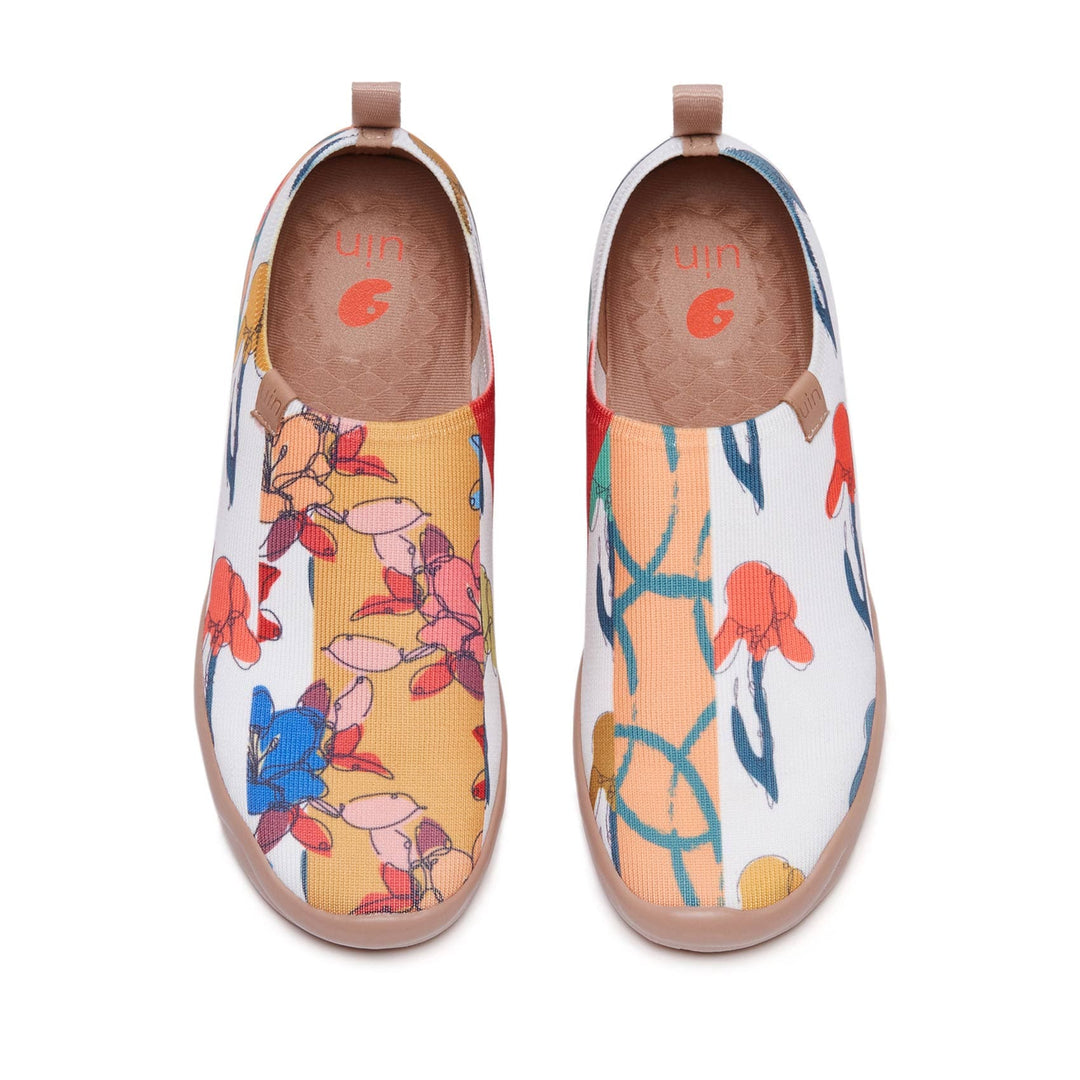 UIN Women Painted Lily Toledo I Women Canvas loafers