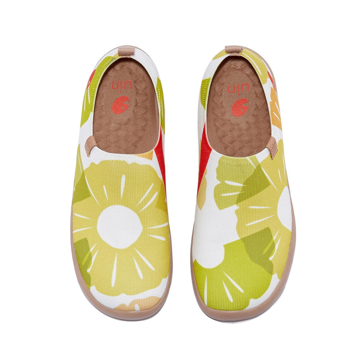 UIN Women Pineapple Slices Toledo I Women Canvas loafers