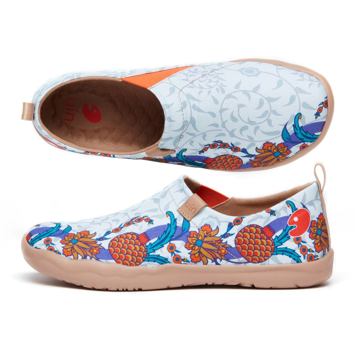 UIN Women Pomegranate Blossom Toledo I Women Canvas loafers