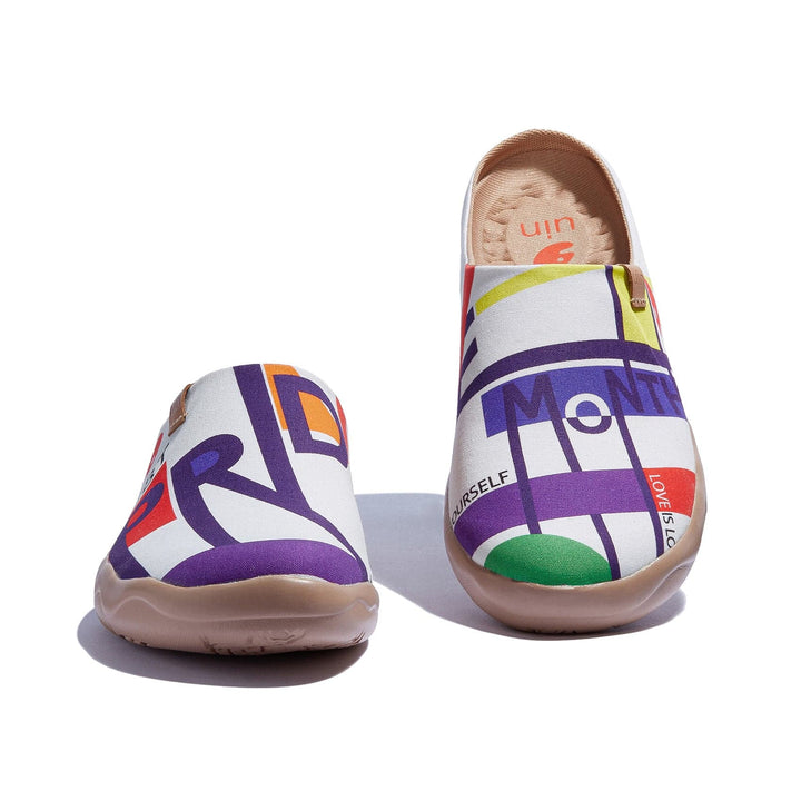 UIN Women Proud of Love Malaga Women Canvas loafers