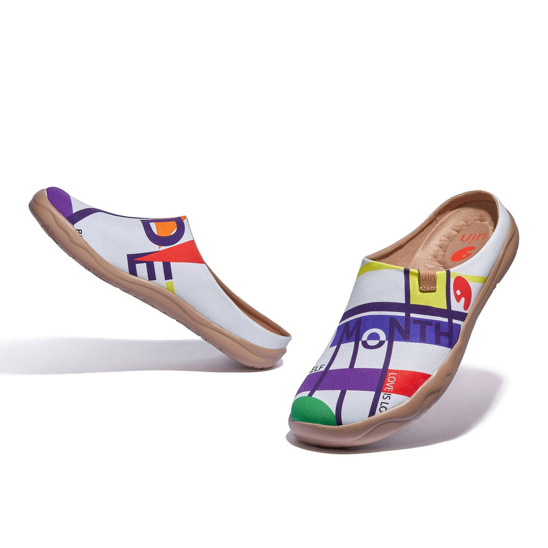 UIN Women Proud of Love Malaga Women Canvas loafers