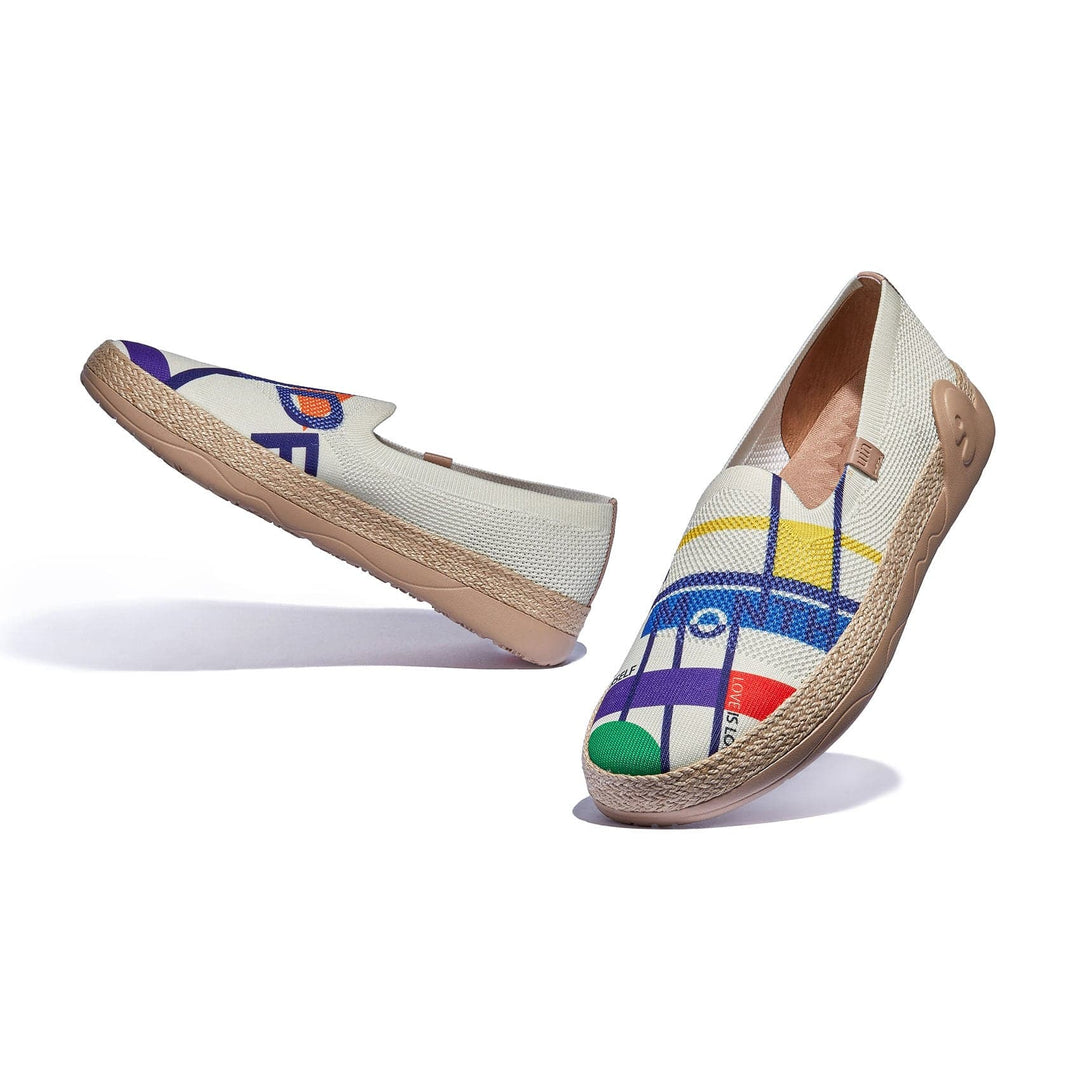 UIN Women Proud of Love Marbella II Women Canvas loafers