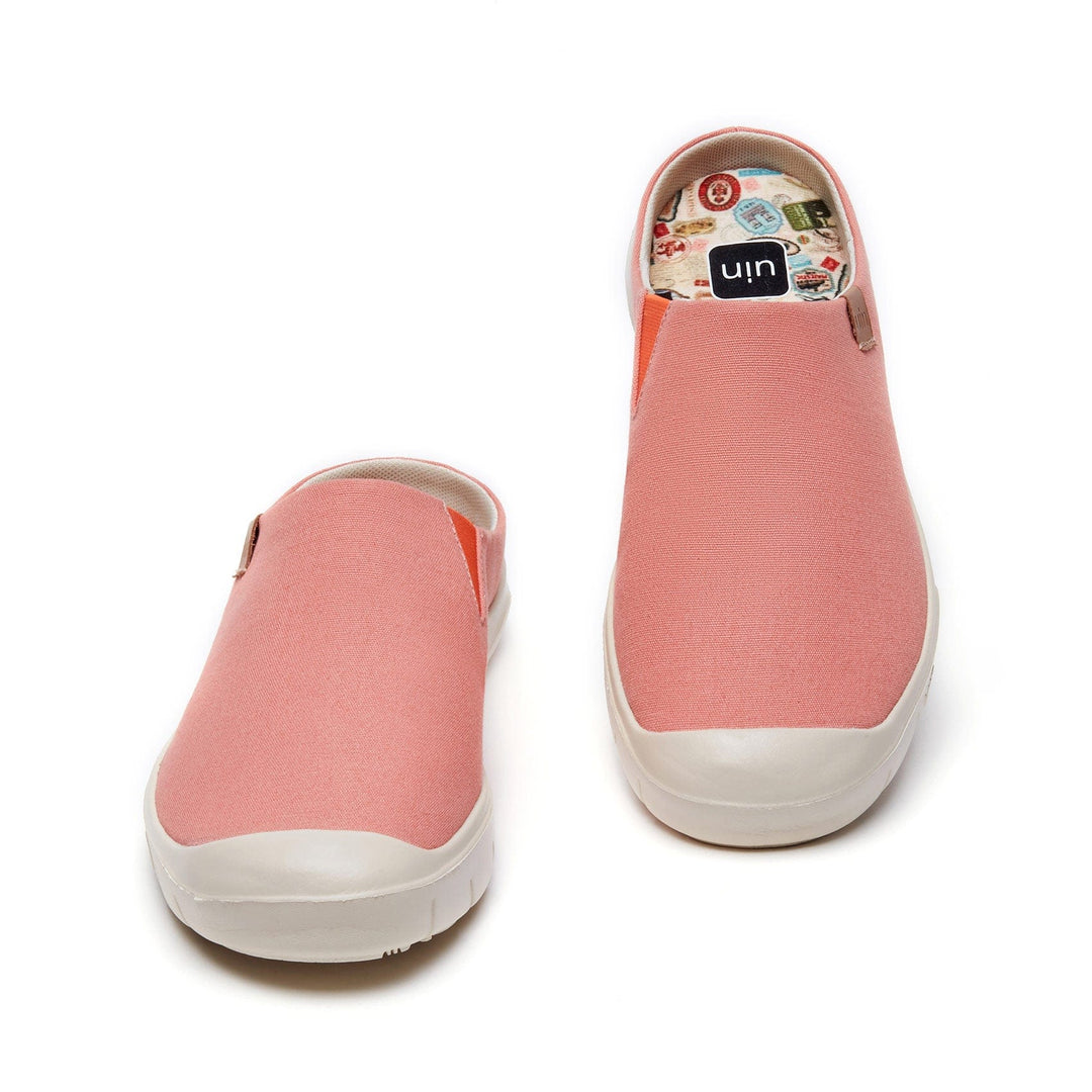 UIN Women Rosy Pink Cadiz III Women Canvas loafers