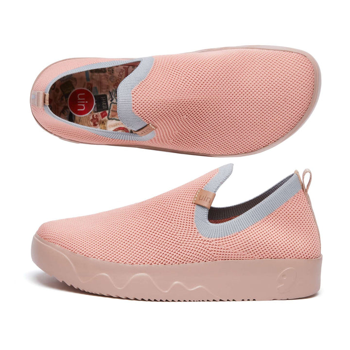 UIN Women Rosy Pink Fuerteventura I Women Canvas loafers