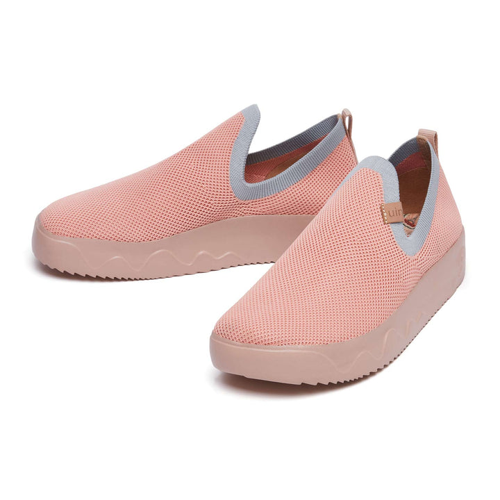 UIN Women Rosy Pink Fuerteventura I Women Canvas loafers