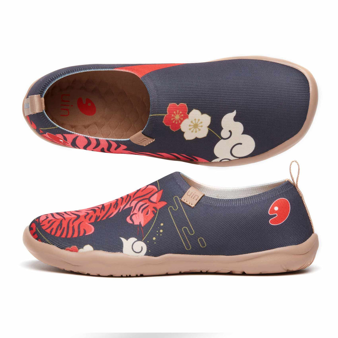 UIN Women Rosy Tiger Toledo I Women Canvas loafers