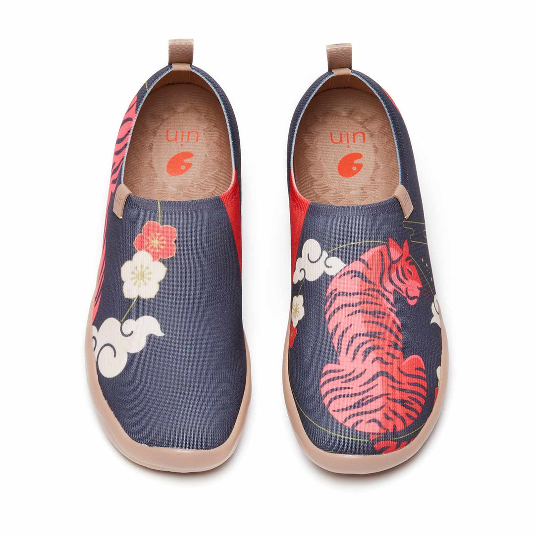 UIN Women Rosy Tiger Toledo I Women Canvas loafers