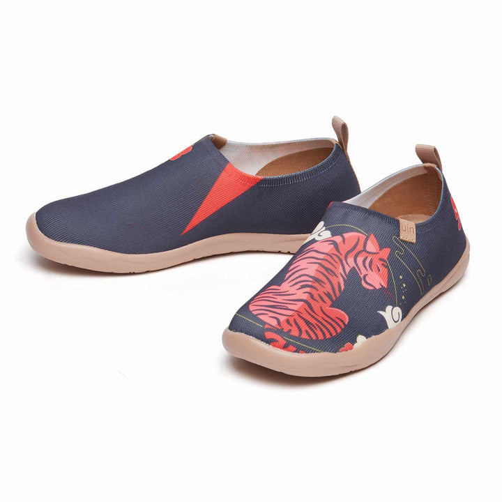 UIN Women Rosy Tiger Toledo I Women Canvas loafers